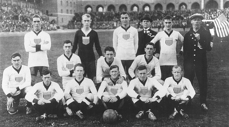 U.S. soccer team 1916 - United States Football Team