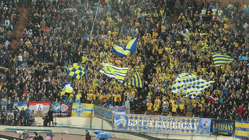 soccer fans - BATE Borisov: From the Tractor Factory to Champions League